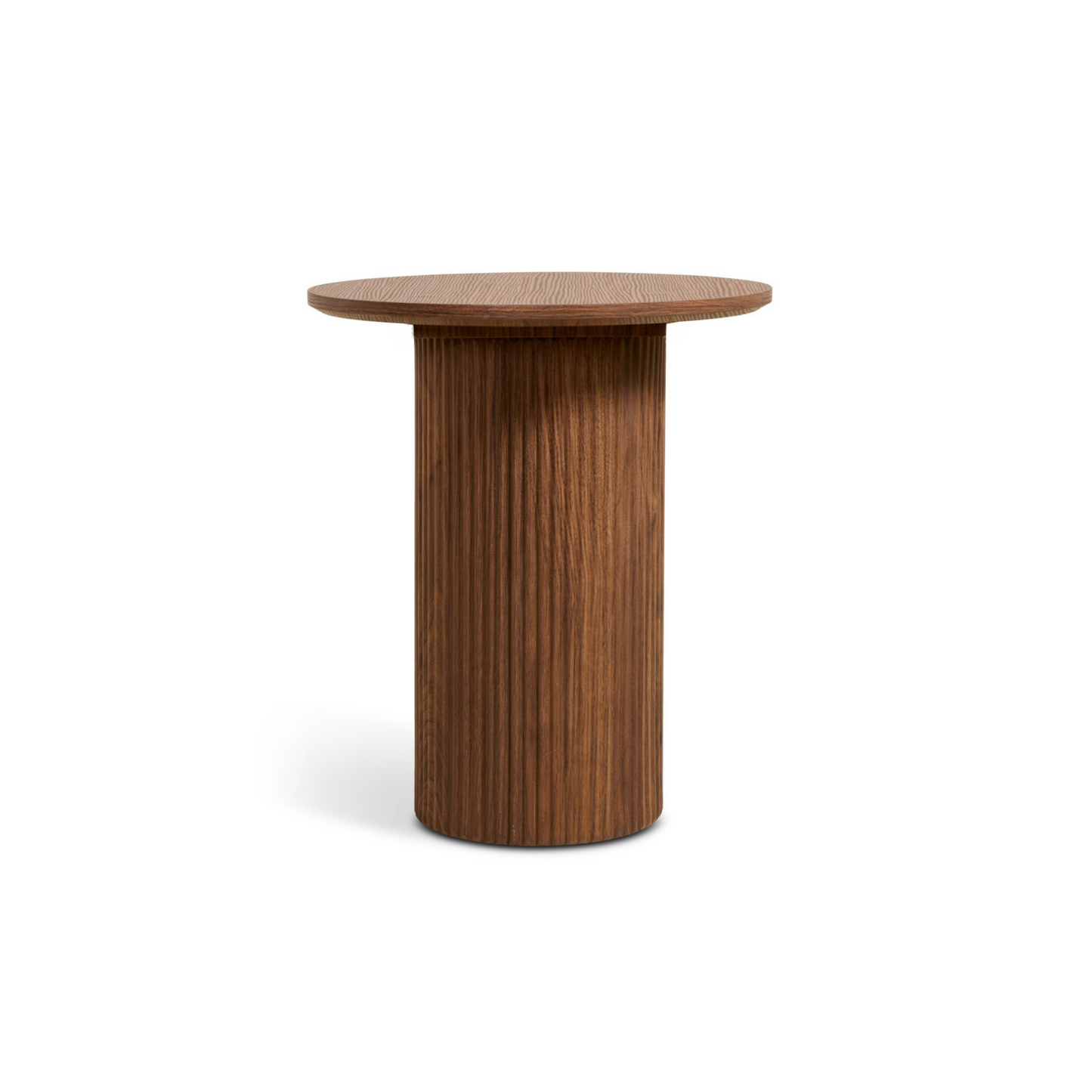 Nora Bijzettafel - Ø40cm Walnoot