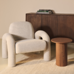 Fauteuil Phiel - Bouclé Naturel
