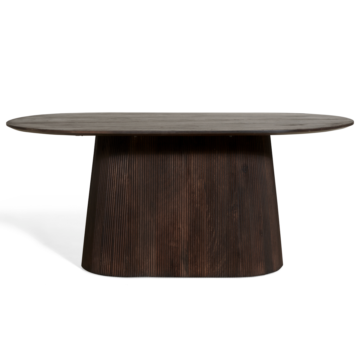 Mokka Eettafel Donkerbruin 200cm