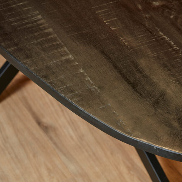 Eettafel Elegance Black | Deens ovaal