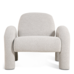Fauteuil Phiel - Bouclé Naturel