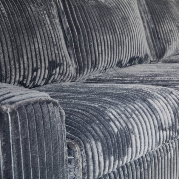 Loungebank Teddy | Antraciet