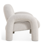Fauteuil Phiel - Bouclé Naturel
