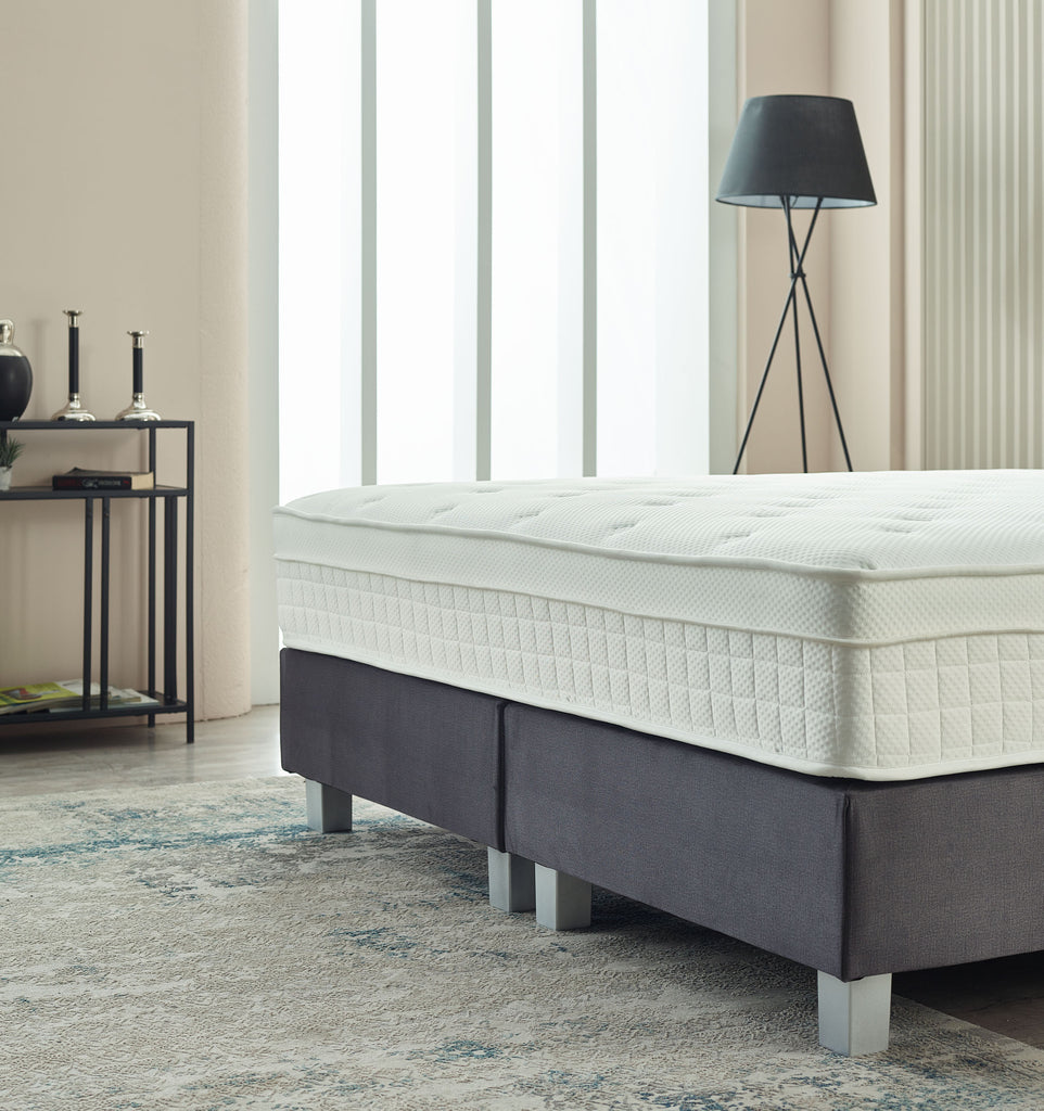 Boxspring Vida Velvet Antraciet 160x200