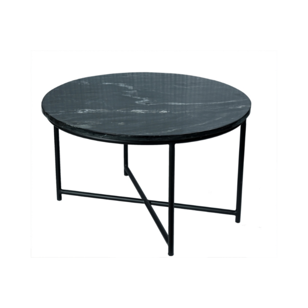 Salontafel Mex Black marble | 75 cm