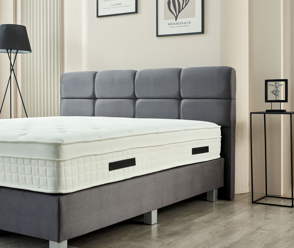 Boxspring Vida Velvet Antraciet 160x200