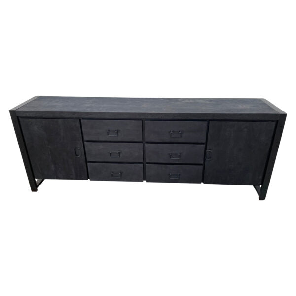 Dressoir Boaz Black | div maten