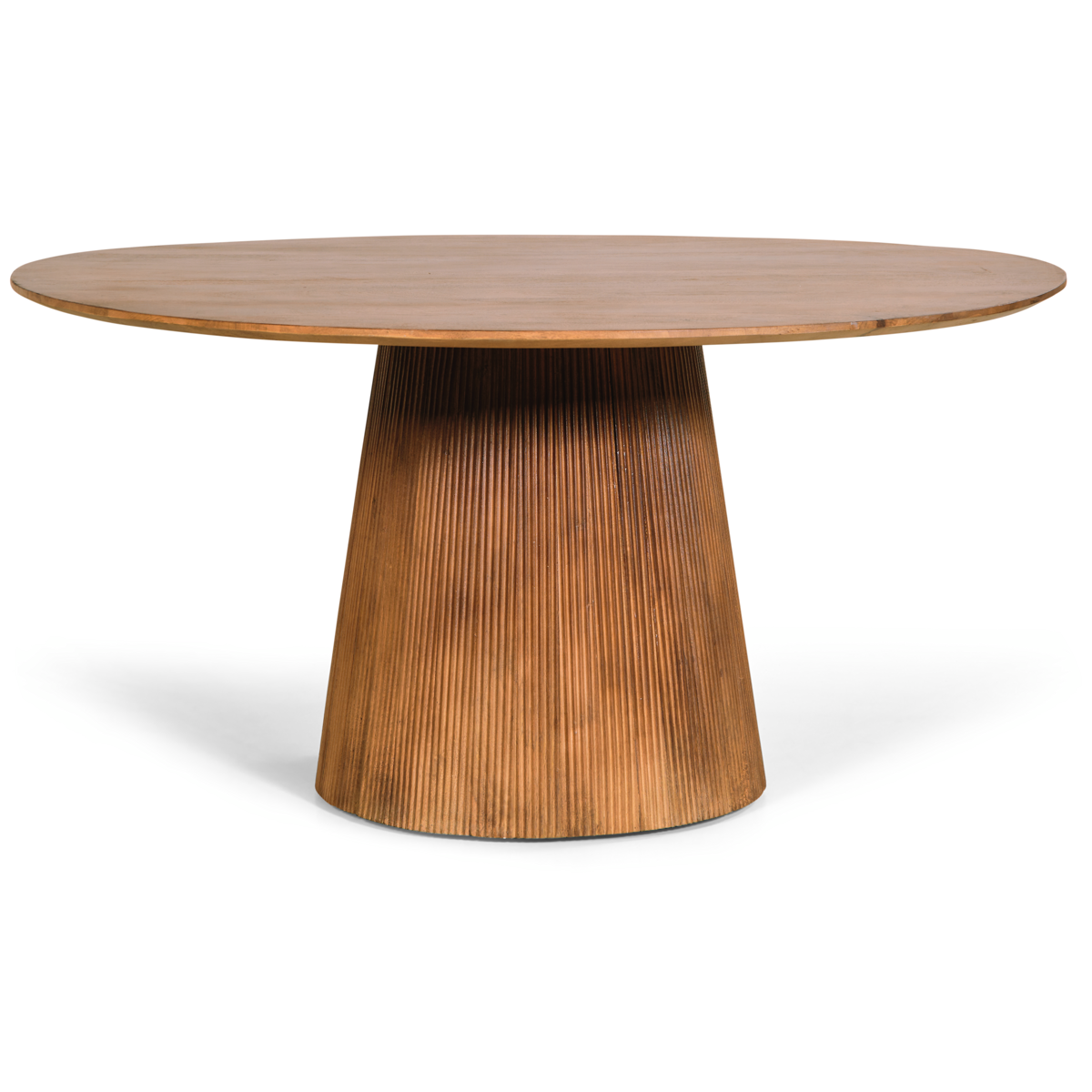Mokka Ronde Eettafel Lichtbruin - Ø150cm