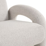 Fauteuil Phiel - Bouclé Naturel