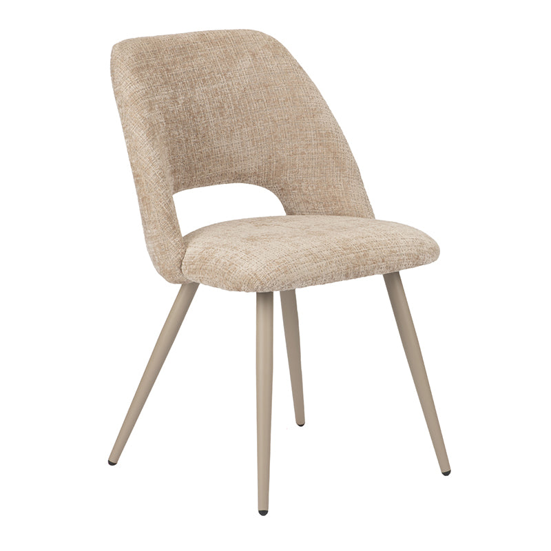 Eetkamerstoelen Vince| SET 2 stuks Cream