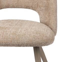 Eetkamerstoelen Vince| SET 2 stuks Cream