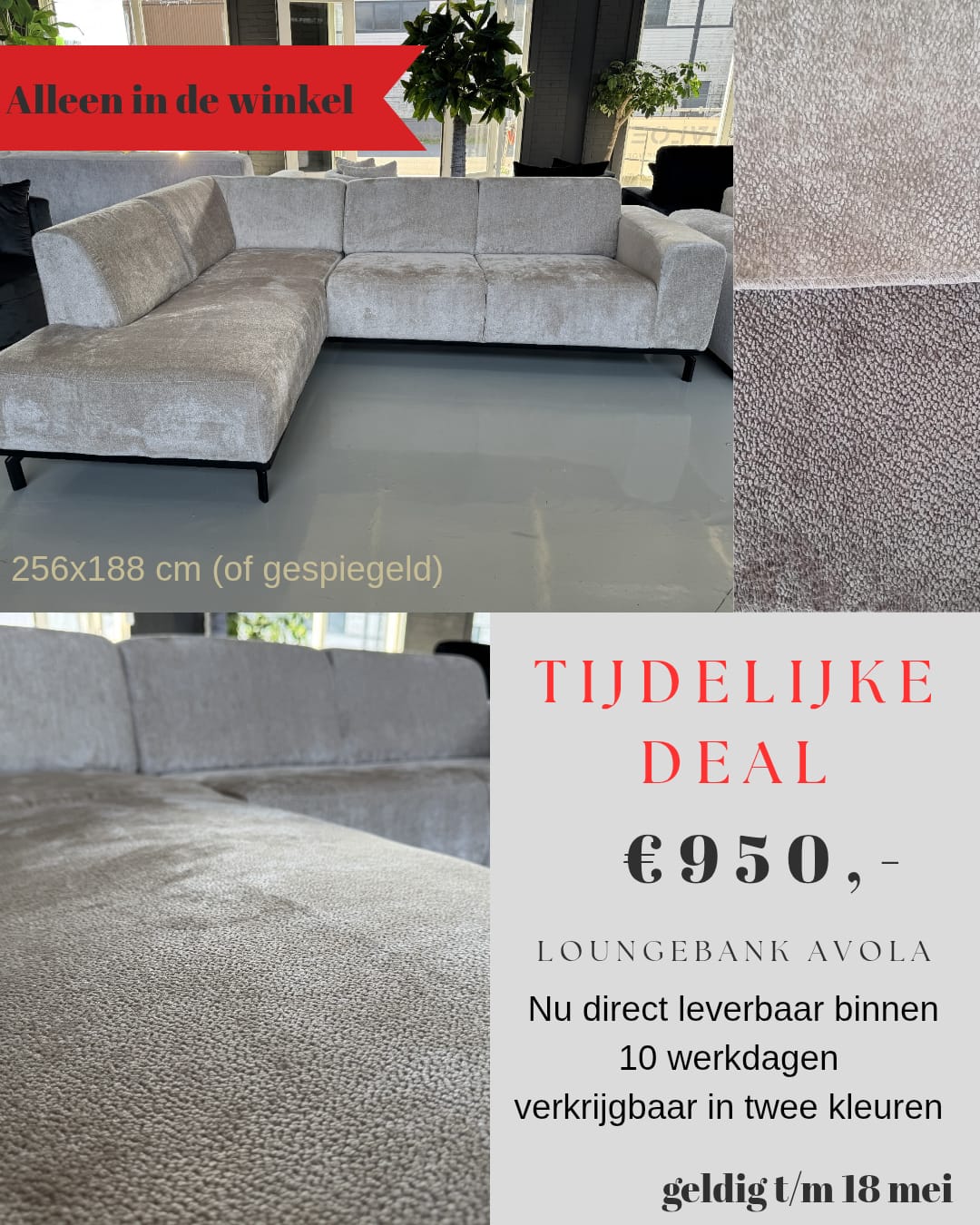 SLA JE SLAG ACTIE - Loungebank Avola