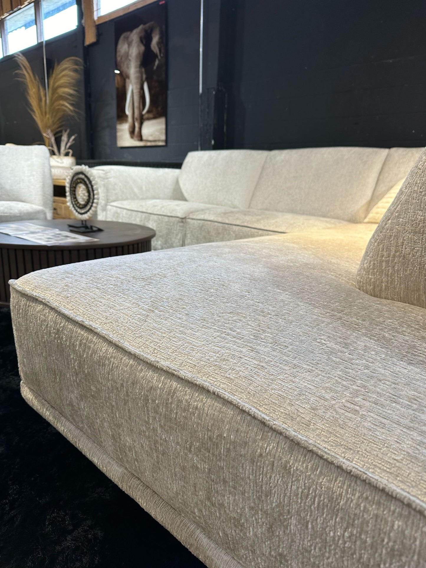 SETPRIJS Hoekbank Rocco + Fauteuil Rhona
