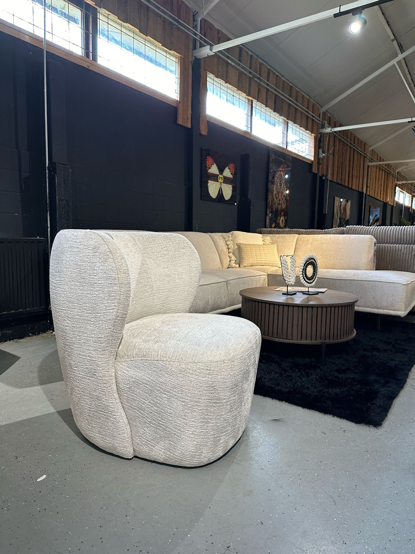 SETPRIJS Hoekbank Rocco + Fauteuil Rhona