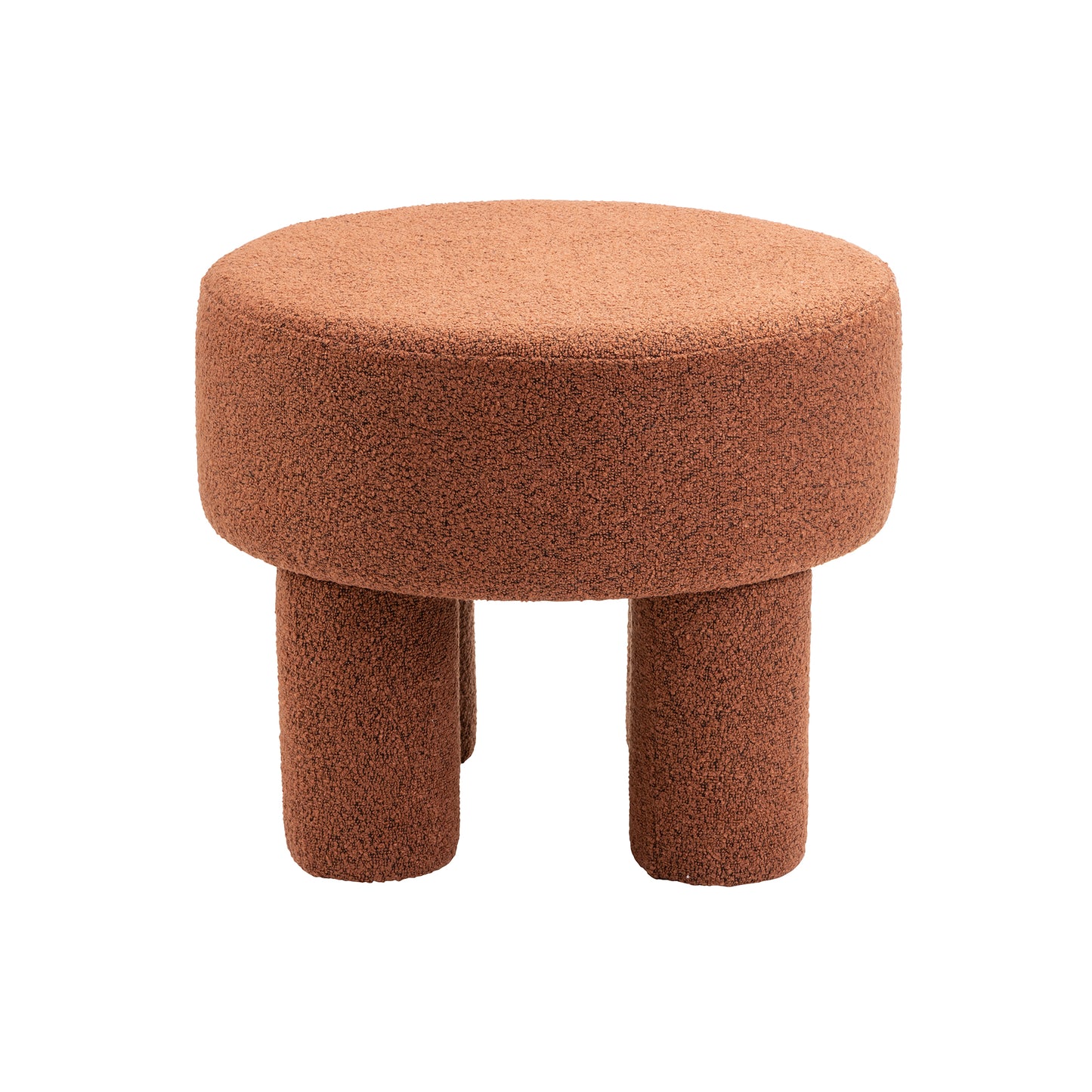 Poef Demi - Bouclé Roest