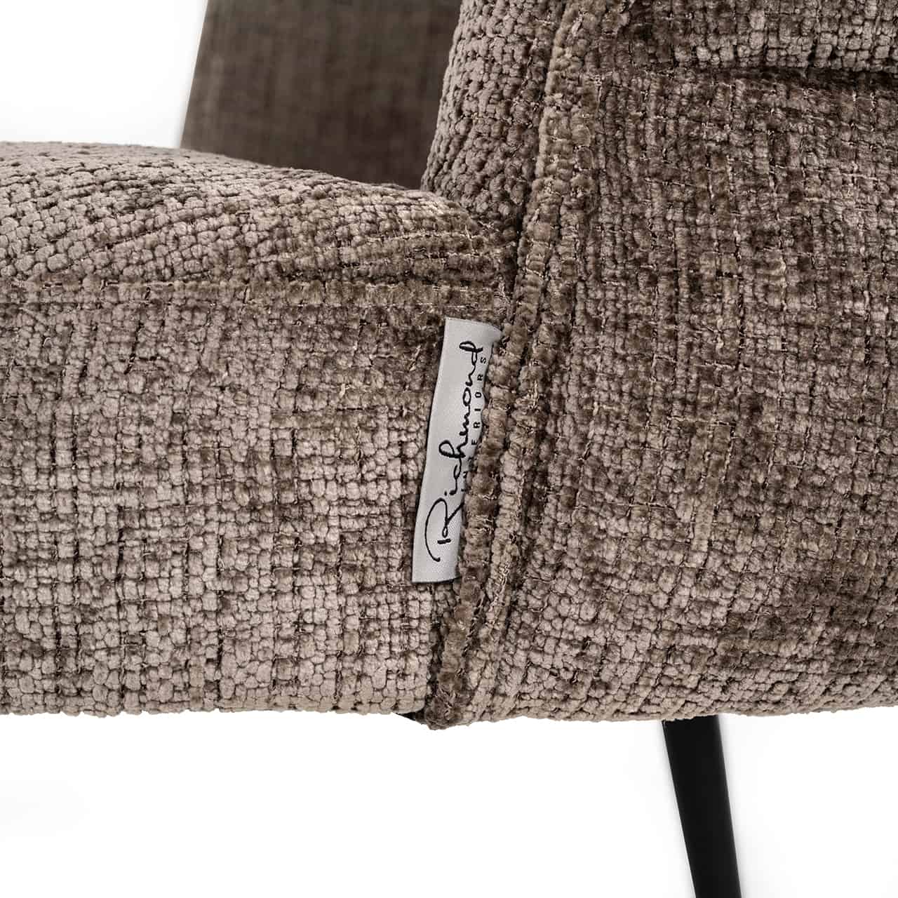 Richmond Stoel Stella stone chenille (Niagara 104 Stone Chenille)