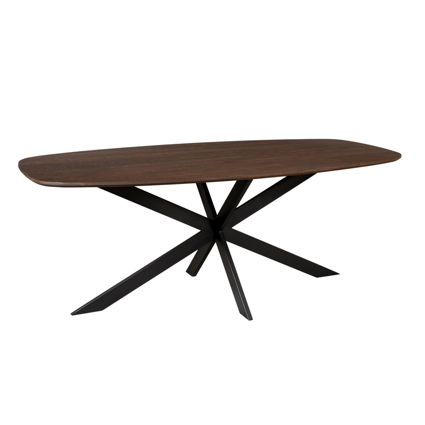 Eiken eettafel Ferris | Deens Ovaal div maten | Brown