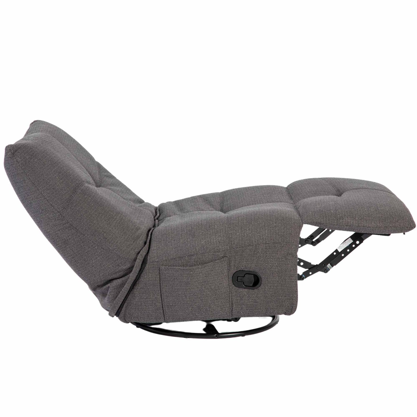 Fauteuil Lazy | Donkergrijs