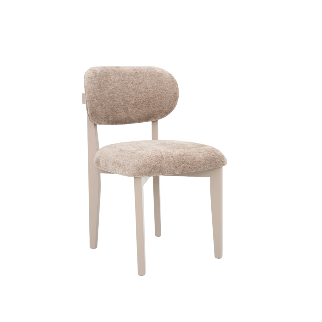 STOEL SILLA ZB-5684 CHAMPAGNE POTEN BRUIN FY2415-8