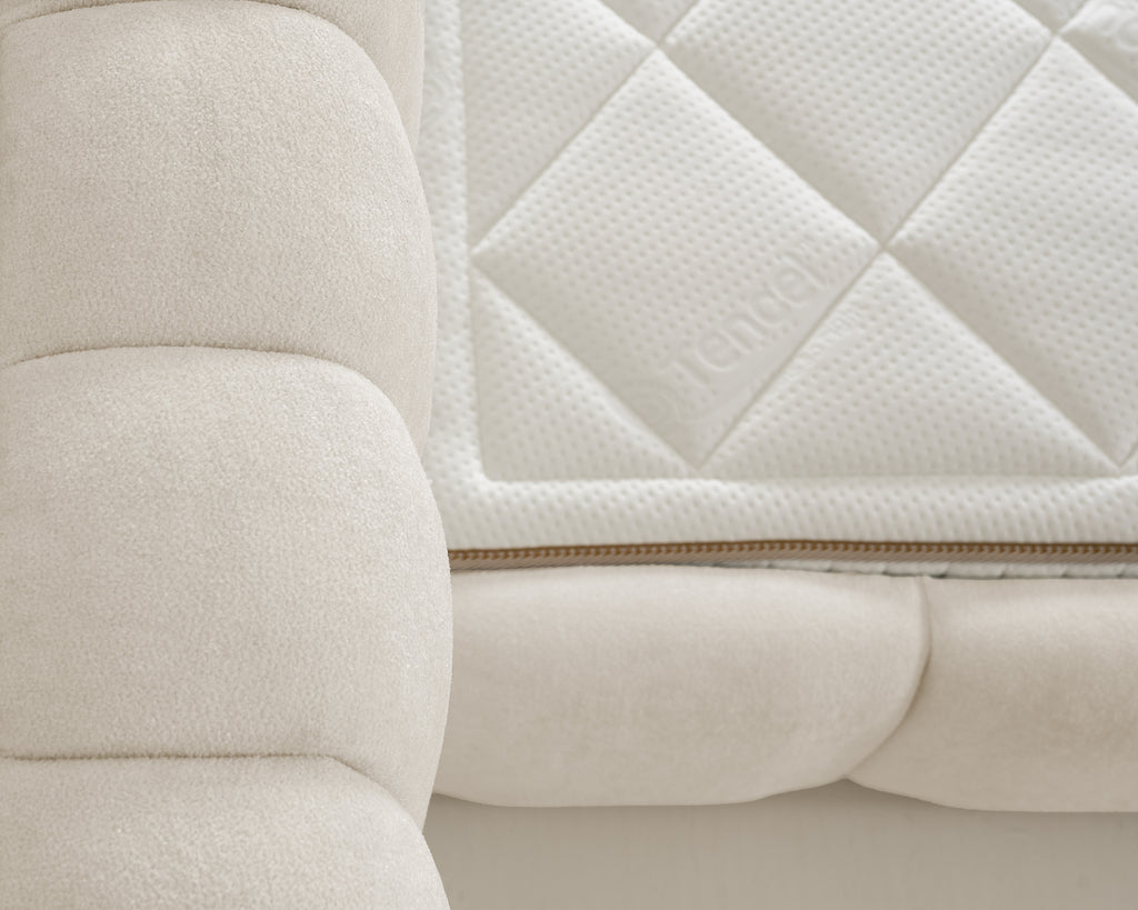 Ontwerpbed Adore Chique 160x200 Beige - Met Matras