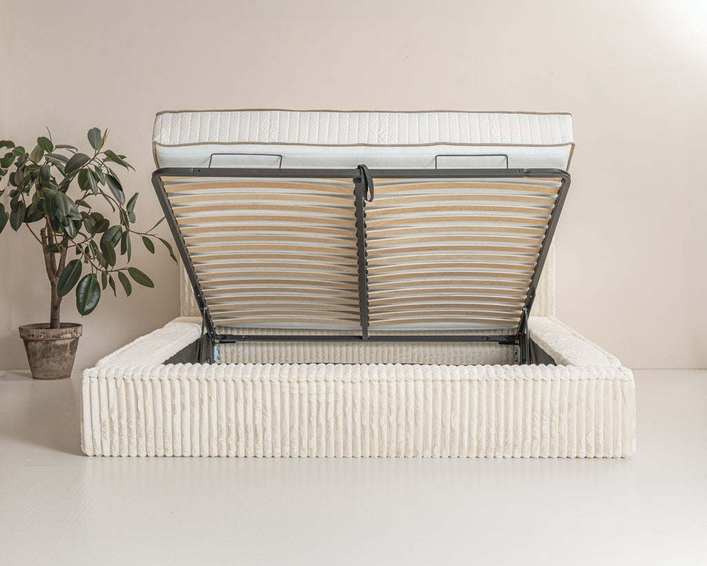 Ontwerpbed Adore Melody 160x200 Beige - Met Matras