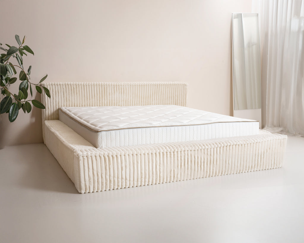 Ontwerpbed Adore Melody 160x200 Beige - Met Matras