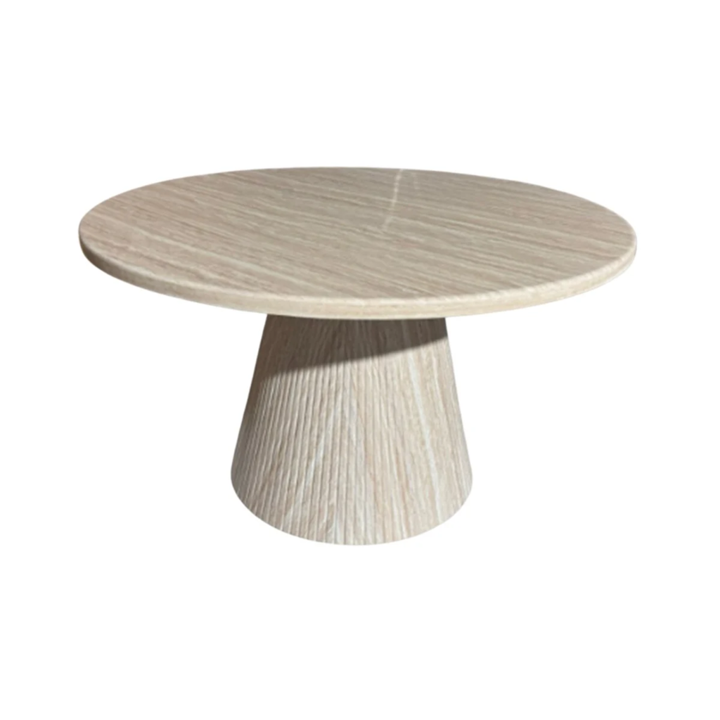 KIMBERLY DT 130 ROND FLINTSTONE MARMER-LOOK BLAD