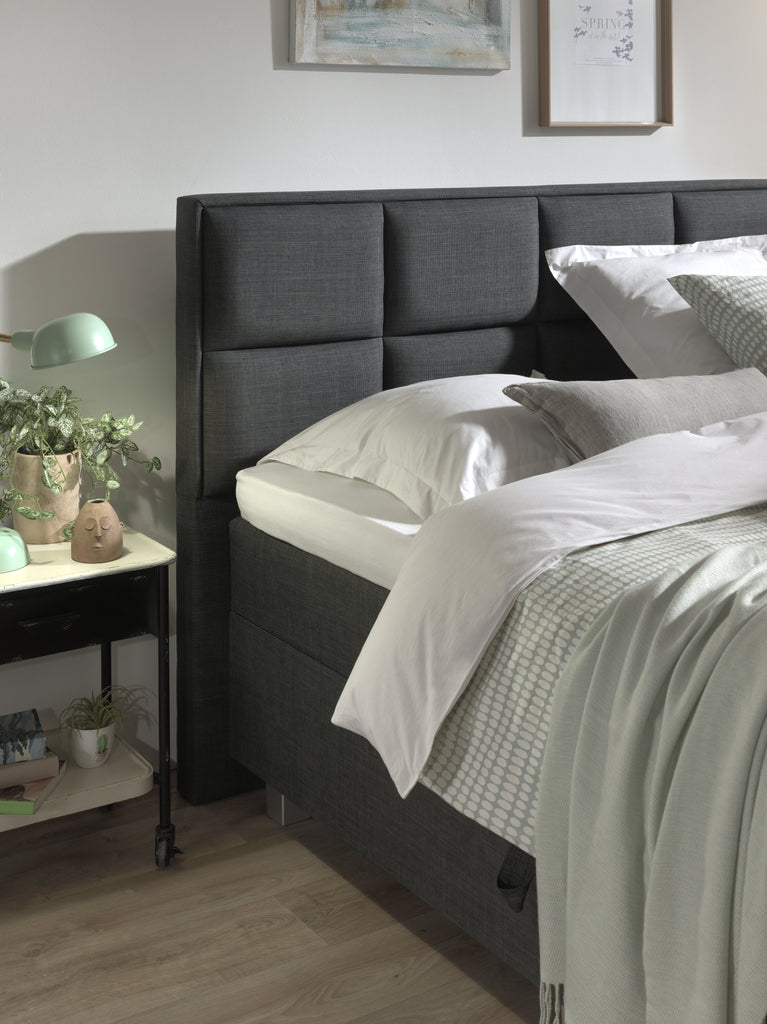 Storage Boxspring Grande Antraciet 160x200