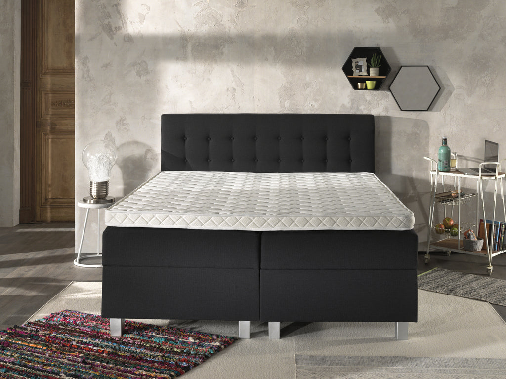 Storage box spring Shurgard Anthracite 160x200