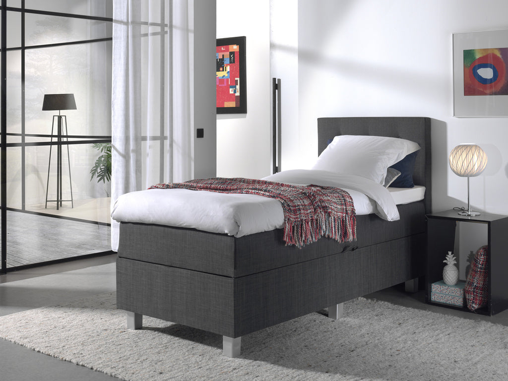 Storage box spring Shurgard Anthracite 90x200
