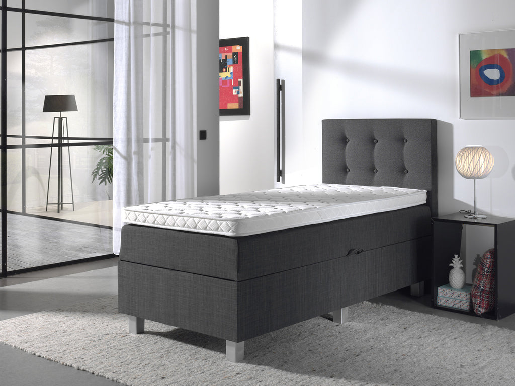 Storage box spring Shurgard Anthracite 90x200