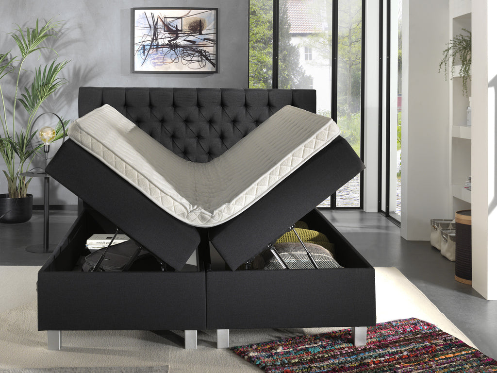 Storage box spring Urus Anthracite 140x200