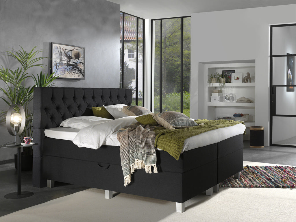 Storage box spring Urus Anthracite 140x200
