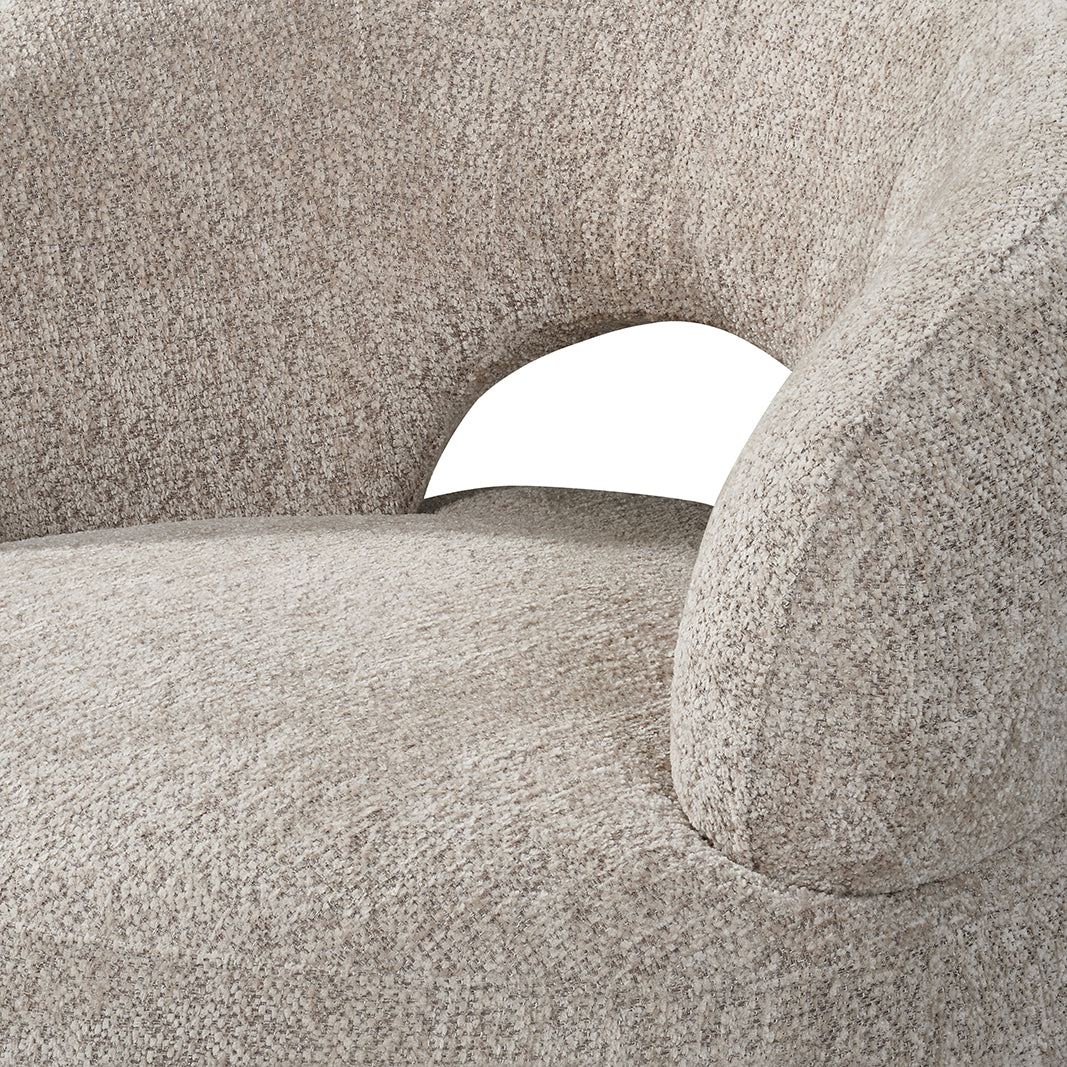 LABEL51 Fauteuil Nusenna - Beige - Superb - One Size
