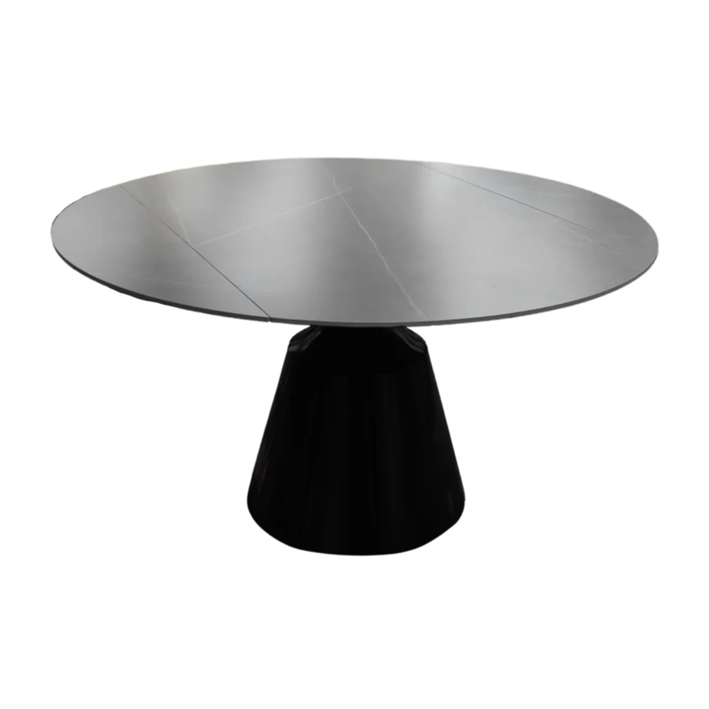 DRAAI DT ZWART 135/86X75 LICHTGRIJS GESINTERD STEEN