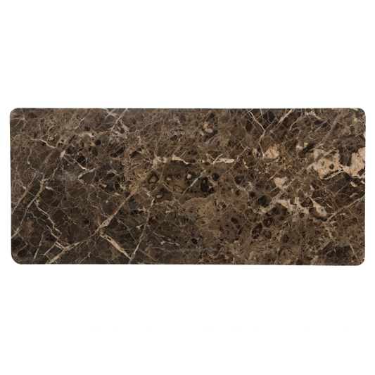 Bovenblad Tv meubel Dallas Bruin Marmer 165 cm