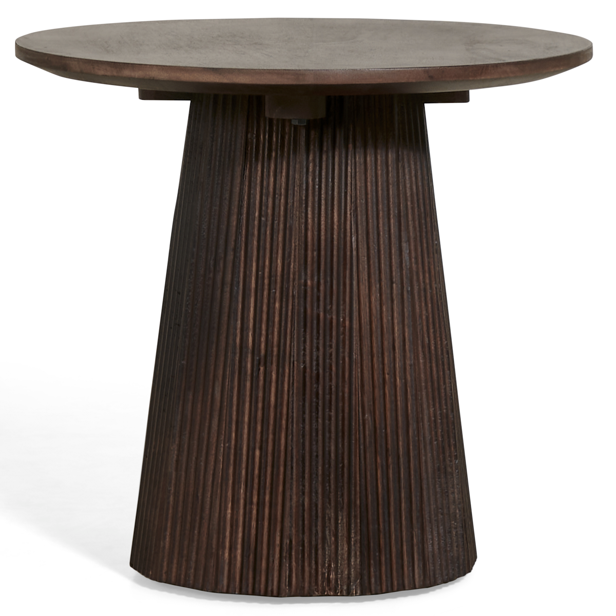 Bijzet tafel 50 Ø Mokka d bruin