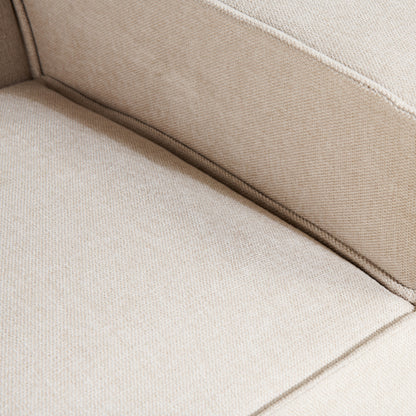 Hoekbank Kate Links - Linnen Beige