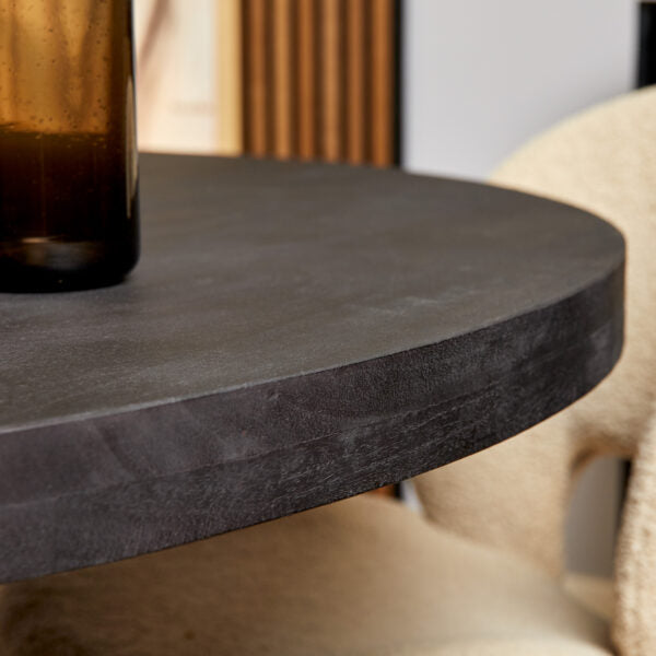 Eettafel Denver Black | Rond