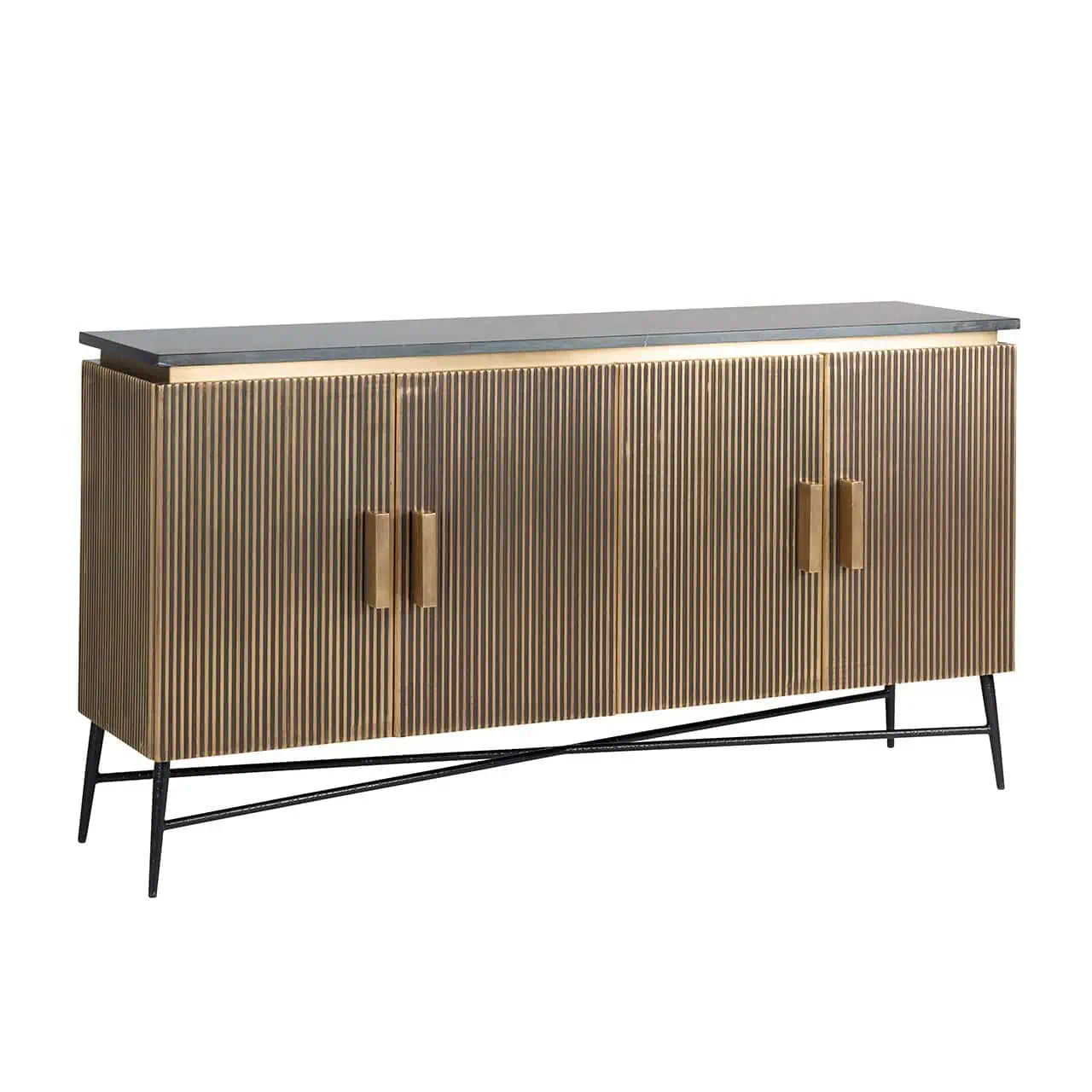 Richmond Dressoir Ironville 4-deuren (Gold)