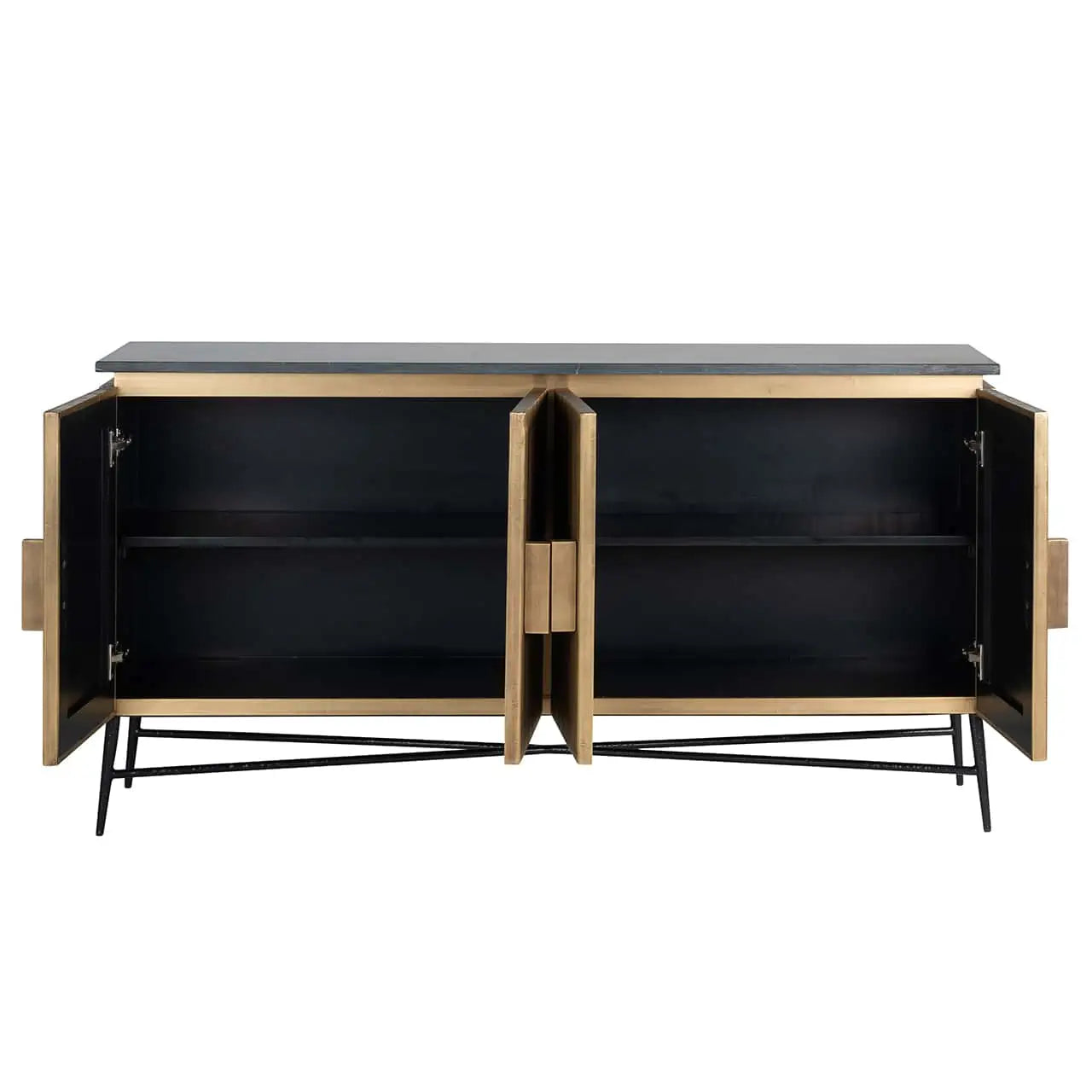 Richmond Dressoir Ironville 4-deuren (Gold)