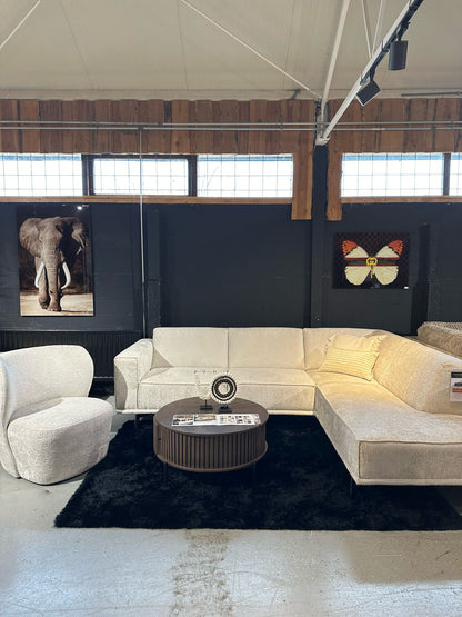 SETPRIJS Hoekbank Rocco + Fauteuil Rhona