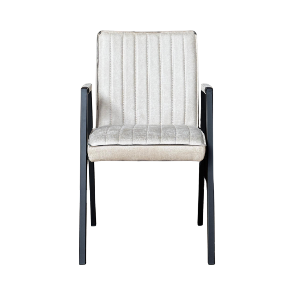 Eetkamerstoel Tivoli Bull | Beige | Met armleuning