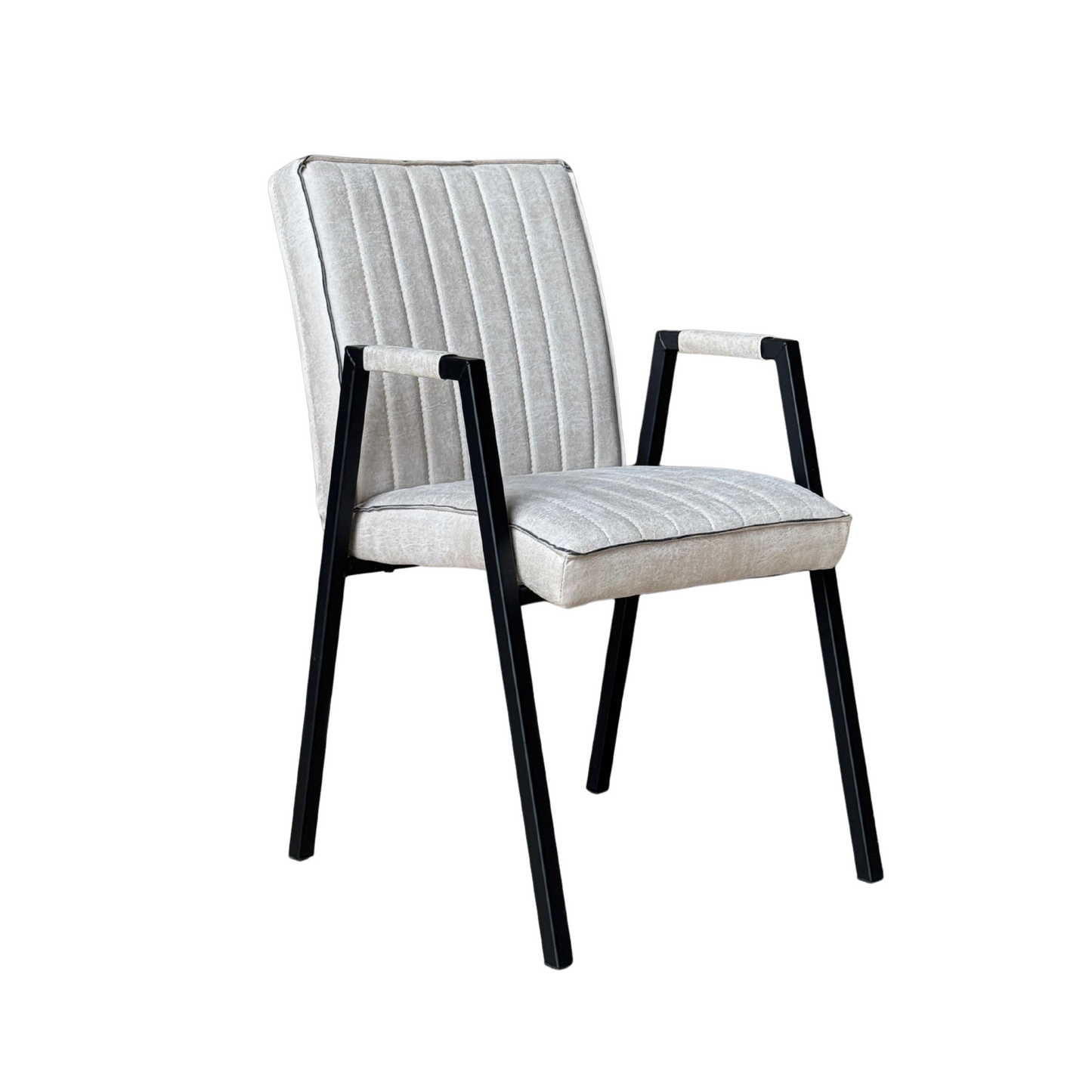 Eetkamerstoel Tivoli Bull | Beige | Met armleuning