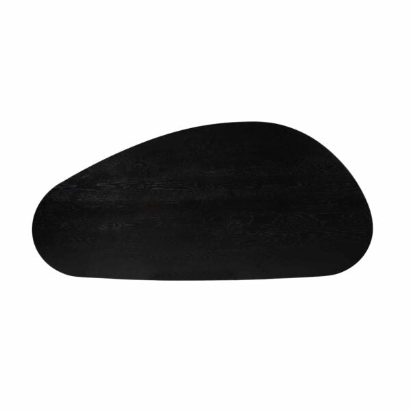 Eiken eettafel Cloud | div maten | Zwart