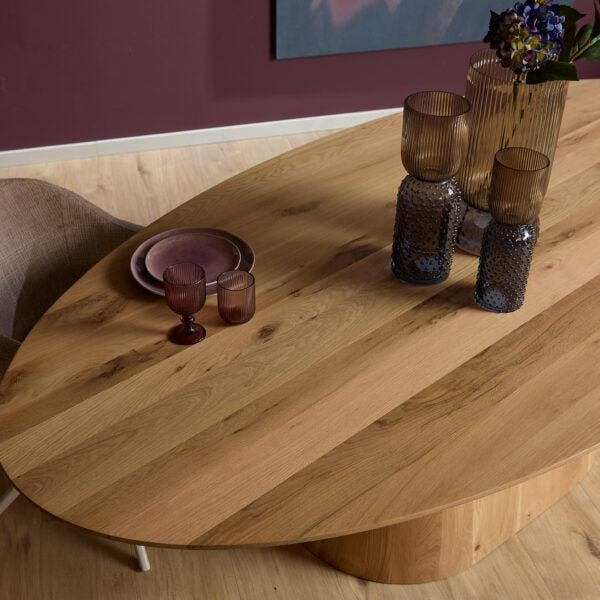 Eettafel Riga | div maten | Naturel Eiken