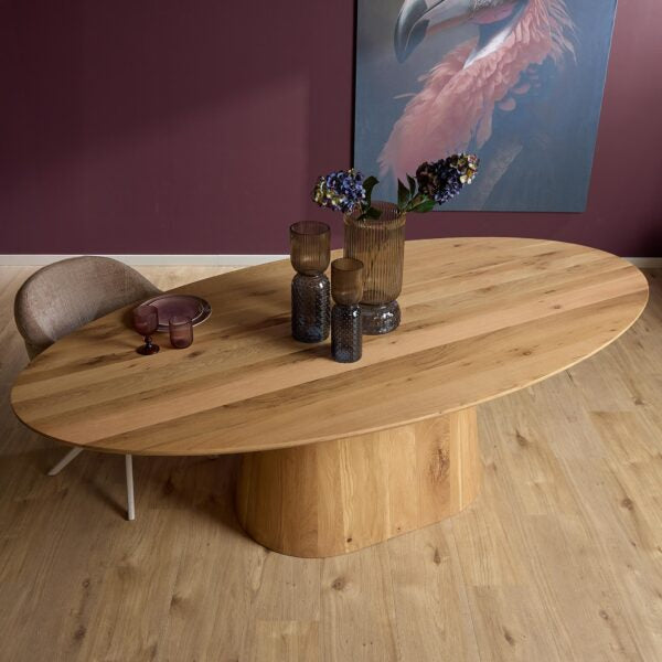 Eettafel Riga | div maten | Naturel Eiken