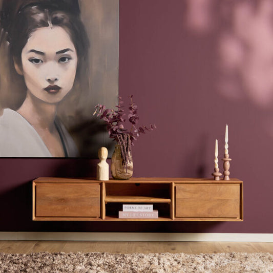 Zwevend tv meubel Ambiance Naturel | div maten