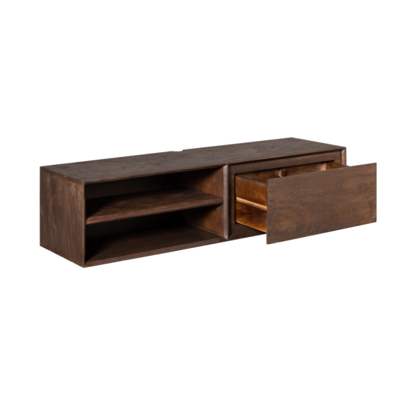 Zwevend tv meubel Ambiance Brown | div maten