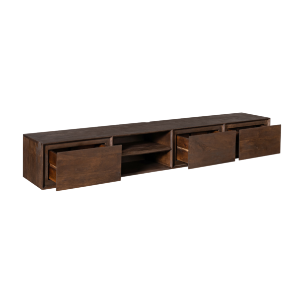 Zwevend tv meubel Ambiance Brown | div maten